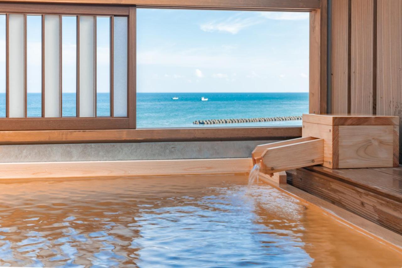 Isoaruki No Yuyado Ushiogumo -6 Years Or Older- Hotell Kawazu Exteriör bild