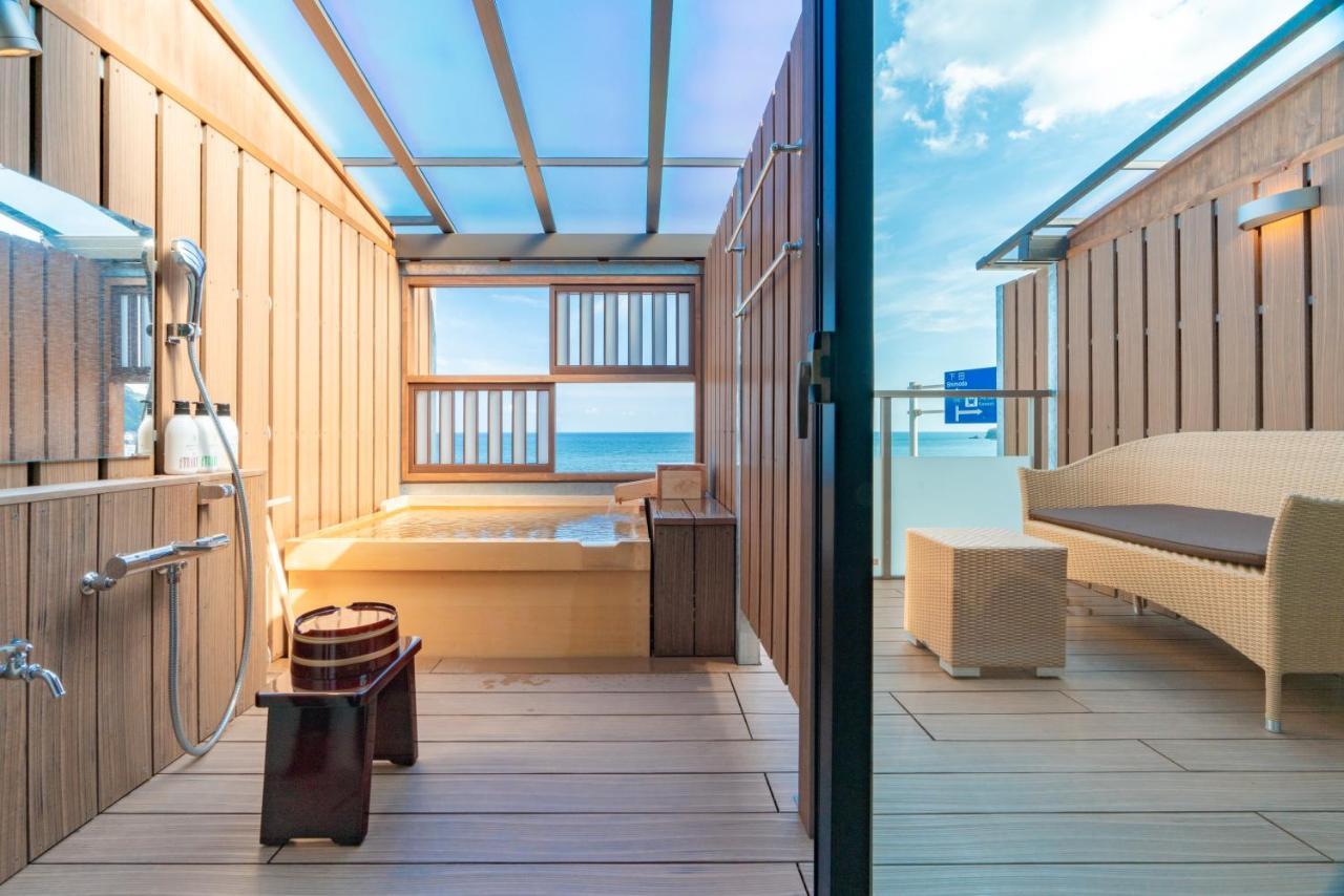Isoaruki No Yuyado Ushiogumo -6 Years Or Older- Hotell Kawazu Exteriör bild