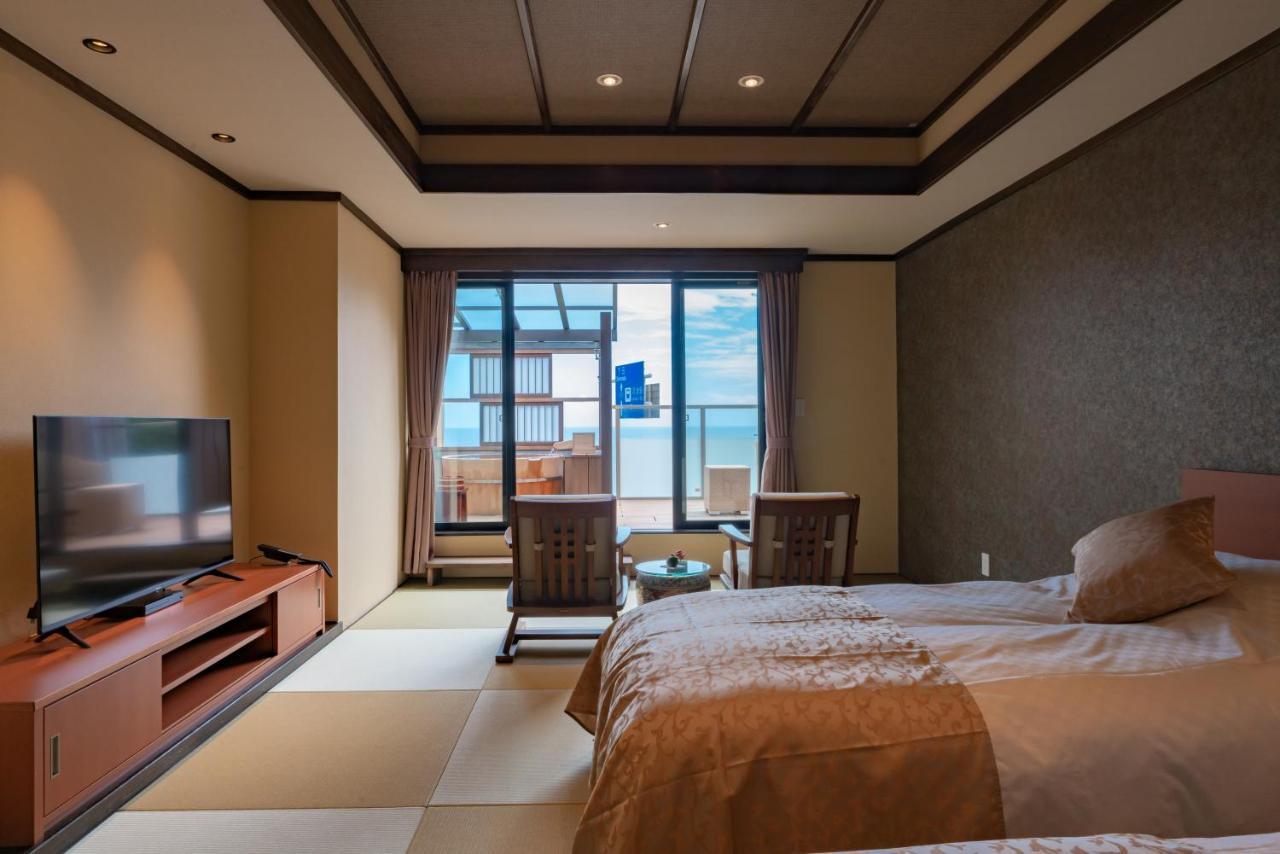 Isoaruki No Yuyado Ushiogumo -6 Years Or Older- Hotell Kawazu Exteriör bild