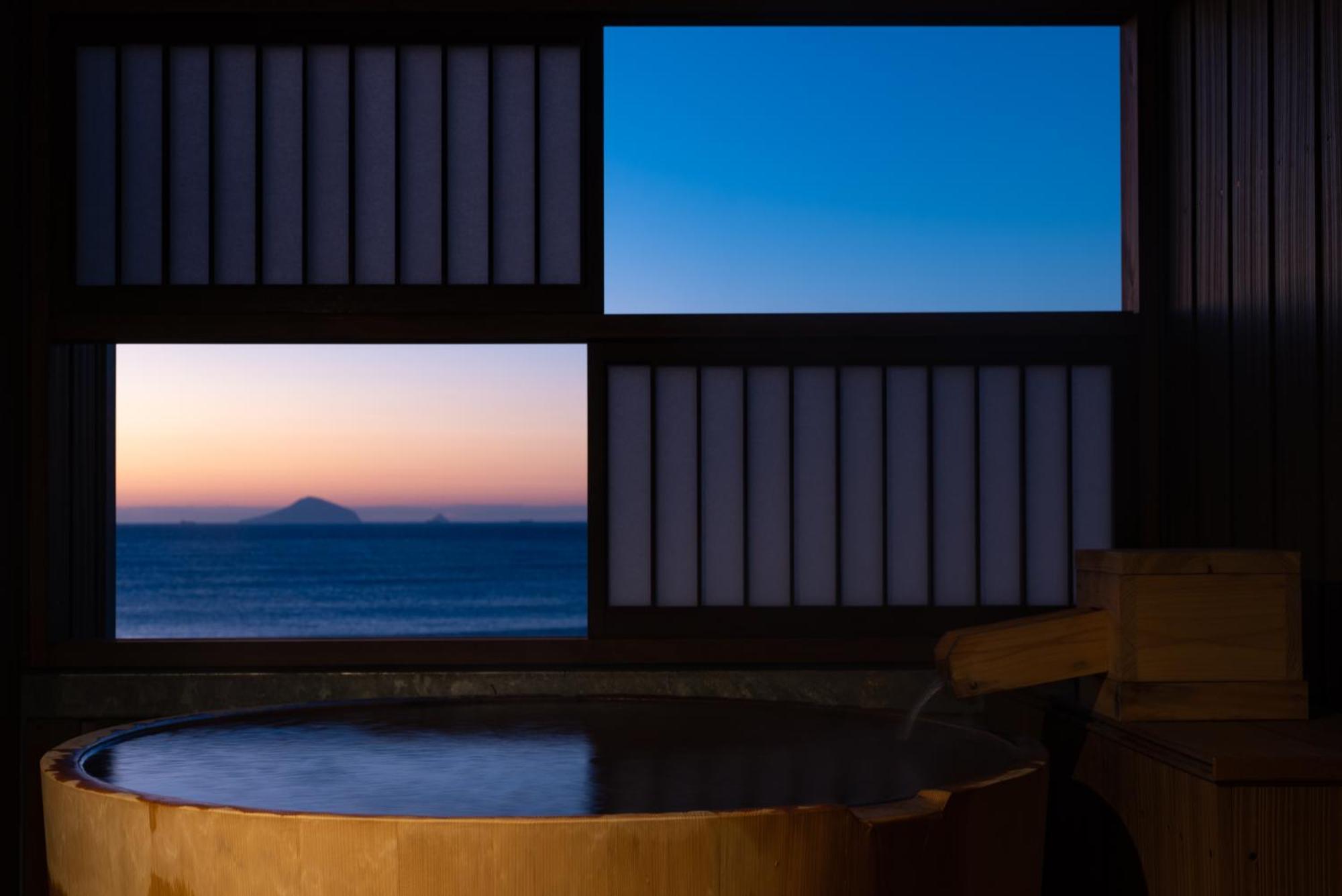 Isoaruki No Yuyado Ushiogumo -6 Years Or Older- Hotell Kawazu Exteriör bild