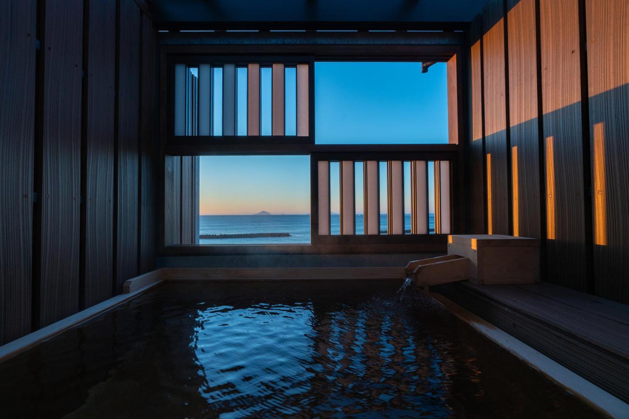 Isoaruki No Yuyado Ushiogumo -6 Years Or Older- Hotell Kawazu Exteriör bild